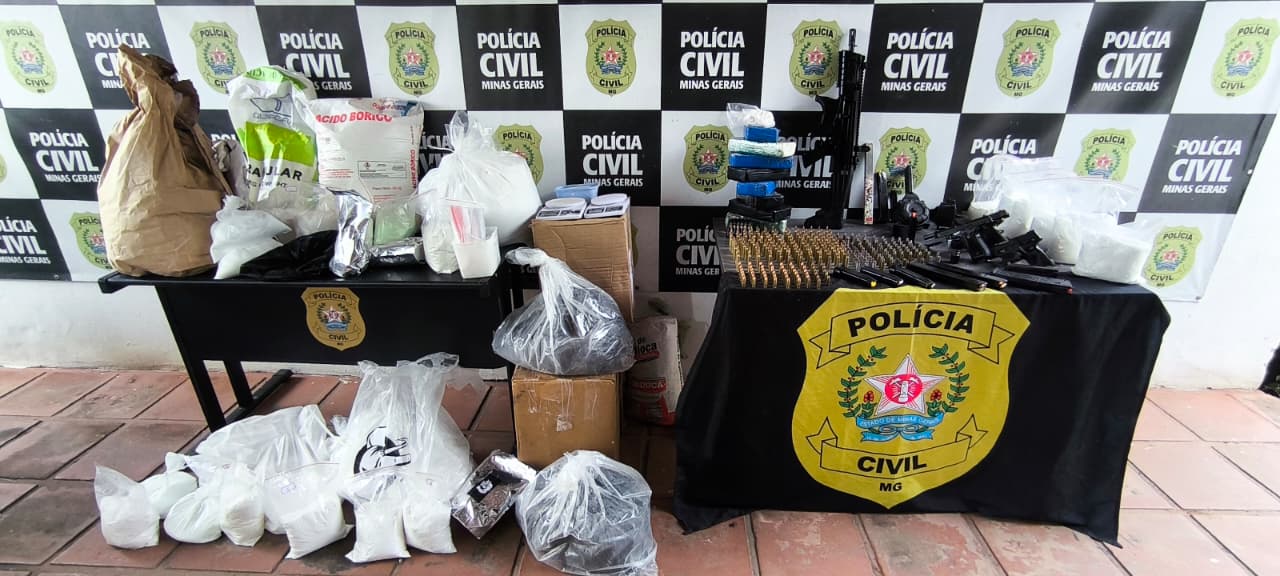 Operação Cerco Fechado prende dois e desarticula laboratório de drogas em Juiz de Fora
