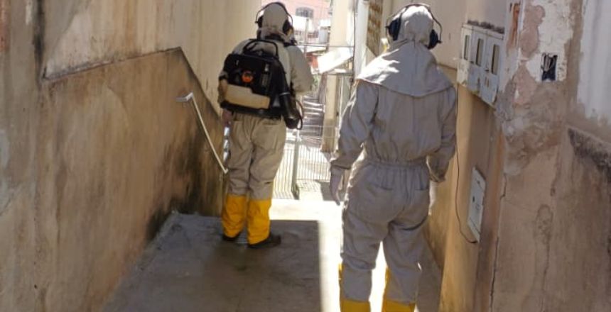 Ações contra a dengue avançam em Juiz de Fora com nebulização em bairros das zonas Norte e Nordeste