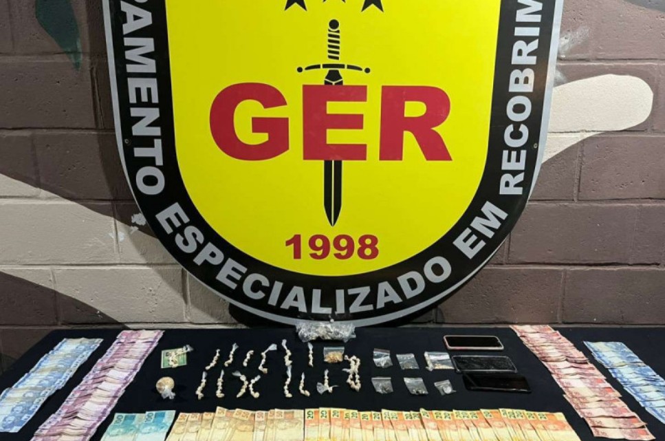 Adolescentes são apreendidos com drogas e dinheiro durante operação no Dom Bosco