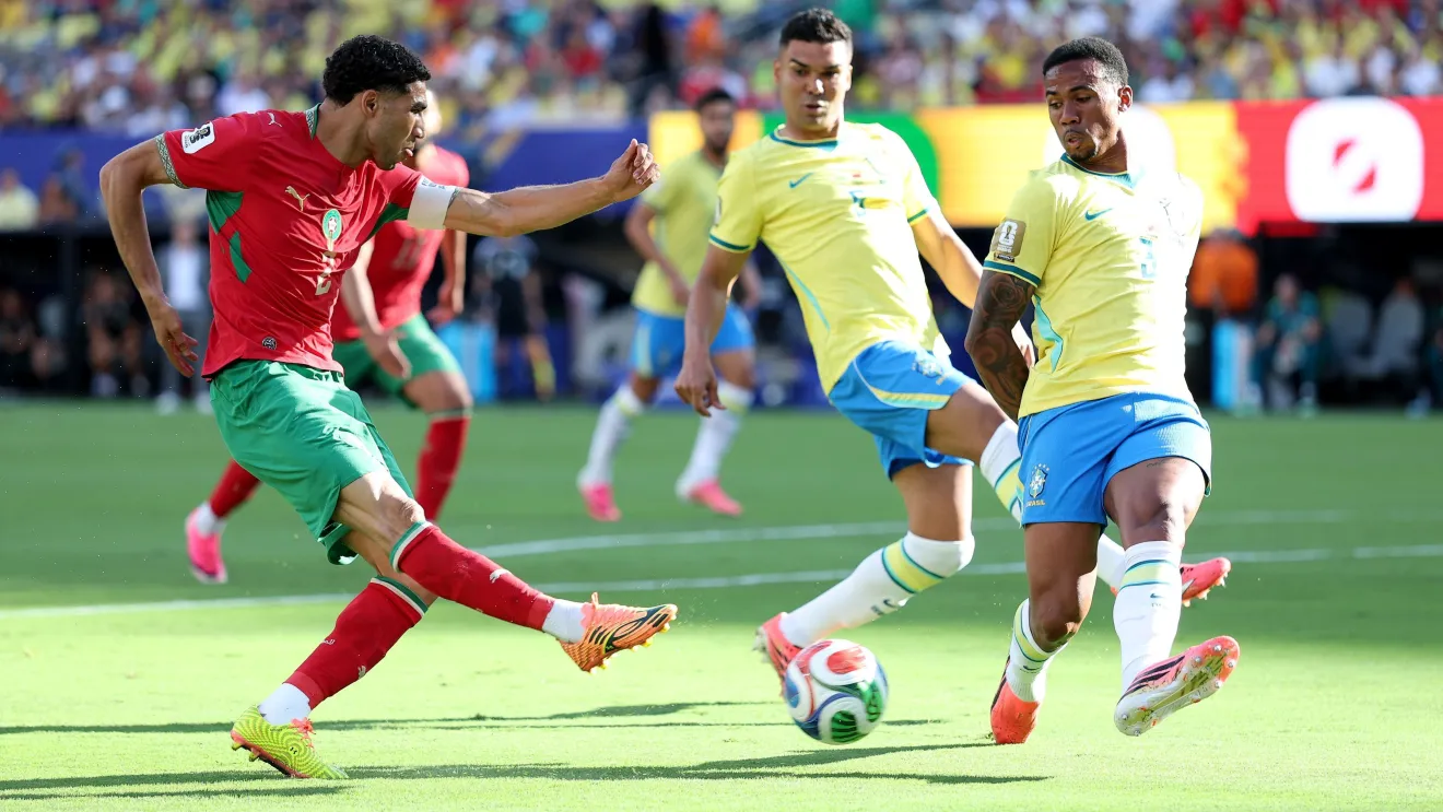 Brasil estreia com empate contra Marrocos na Copa do Mundo
