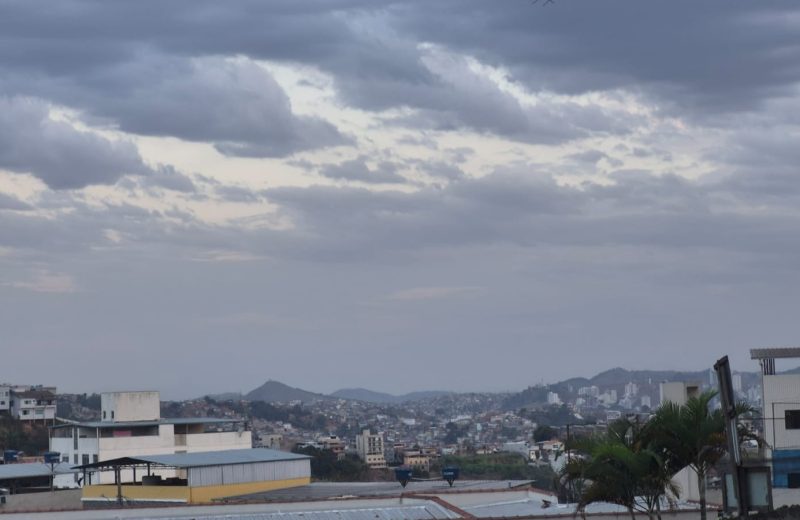 Fim de semana terá chuva e temperaturas amenas em Juiz de Fora