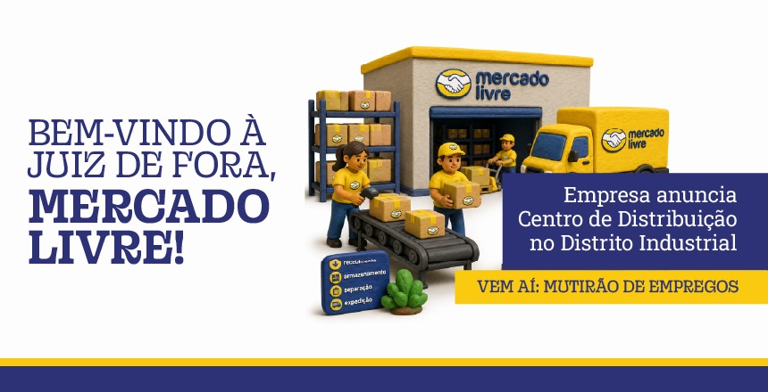 Juiz de Fora terá centro de distribuição do Mercado Livre — Imagem: Prefeitura de Juiz de Fora