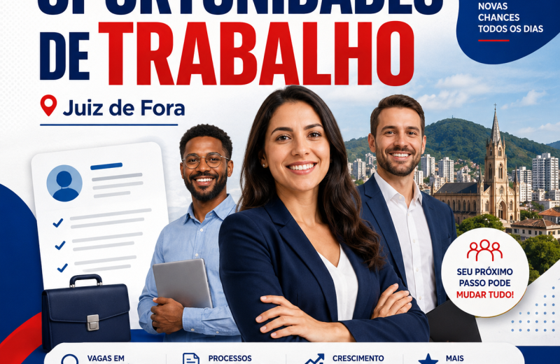 Talent hunter oferece vaga de emprego para vendedora digital em Juiz de Fora