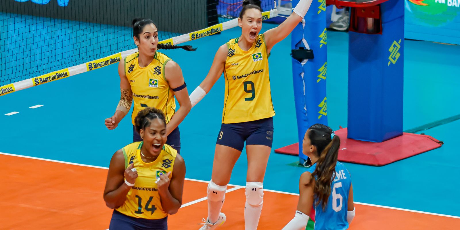 Brasil é campeão do Pré-Olímpico e garante vaga em Los Angeles 2028 — Imagem: Agencia Brasil
