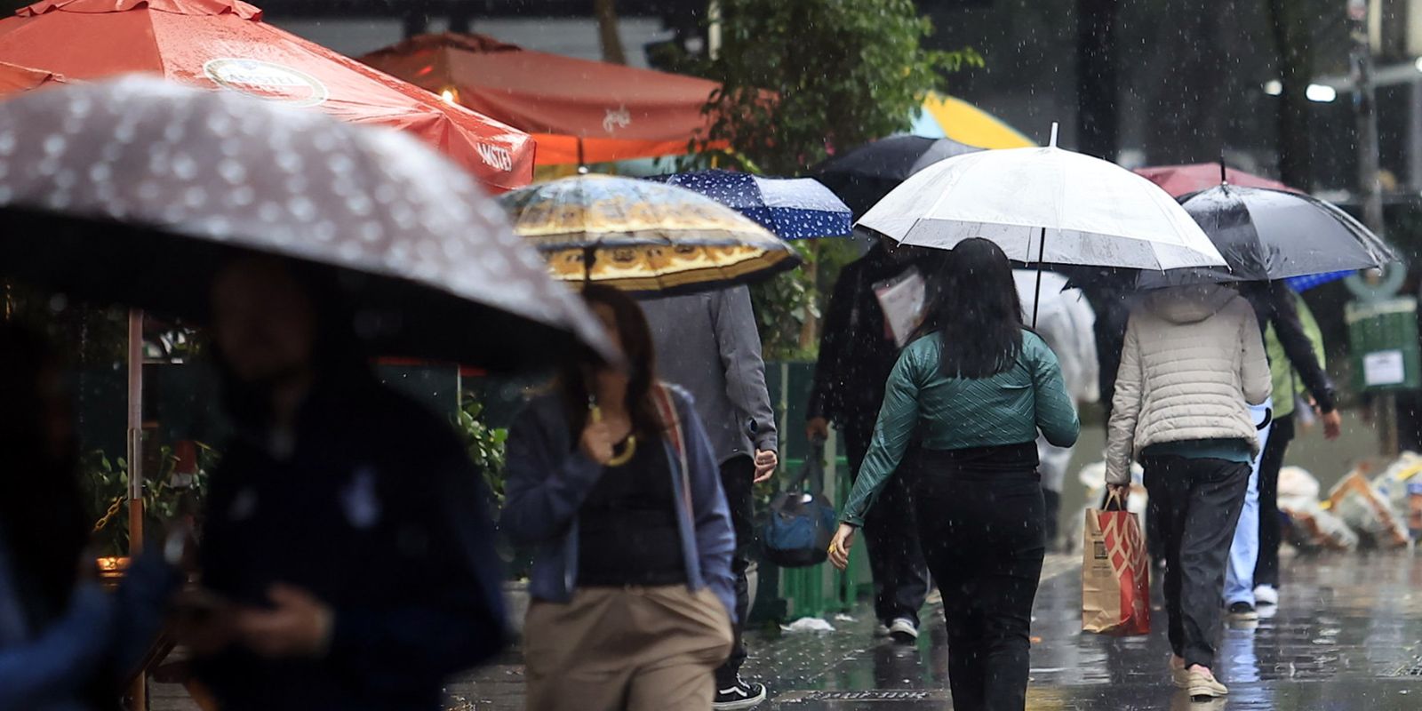 Centro-Oeste e Sudeste do país têm chuva com rajadas de vento — Imagem: Agencia Brasil