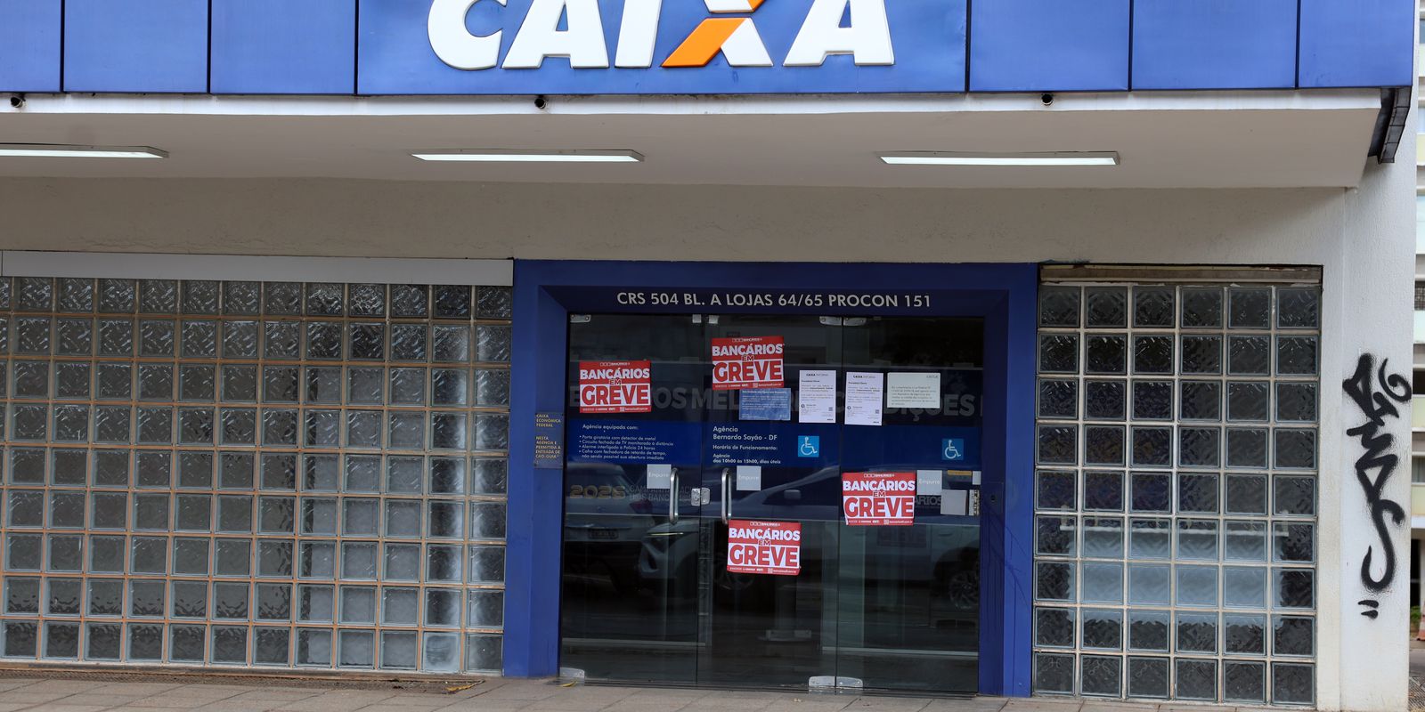 Empregados da Caixa rejeitam proposta da empresa e greve continua — Imagem: Agencia Brasil