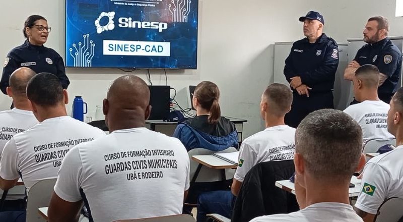 Guardas Municipais de Ubá e Rodeiro participam de capacitação em Juiz de Fora