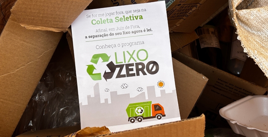 Bairro Santa Cruz recebe ação do projeto Lixo Zero na Minha Praça nos dias 15 e 22 outubro — Imagem: Prefeitura de Juiz de Fora
