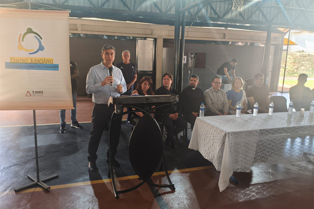 Comarca de Araxá recebe edição do "Cejusc Itinerante" — Imagem: TJMG