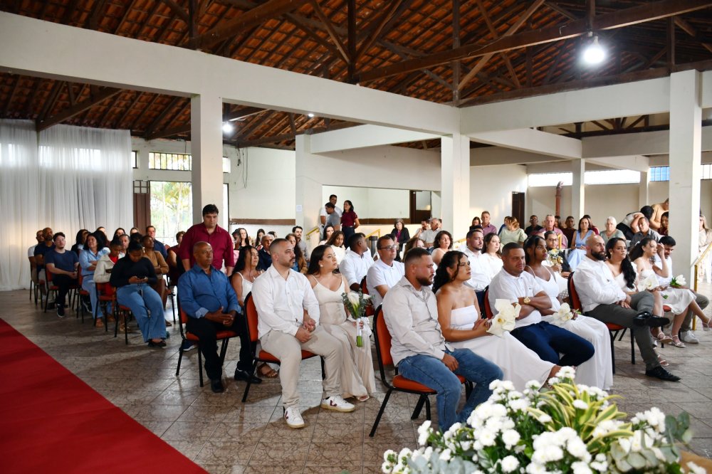 Comarca de Resende Costa realiza seu 1º casamento comunitário — Imagem: TJMG