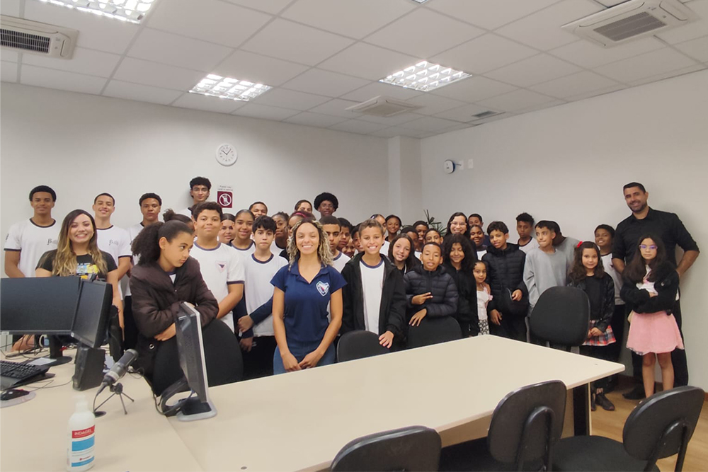 "Conhecendo o Judiciário" recebe alunos e filhos de servidores em Diamantina — Imagem: TJMG