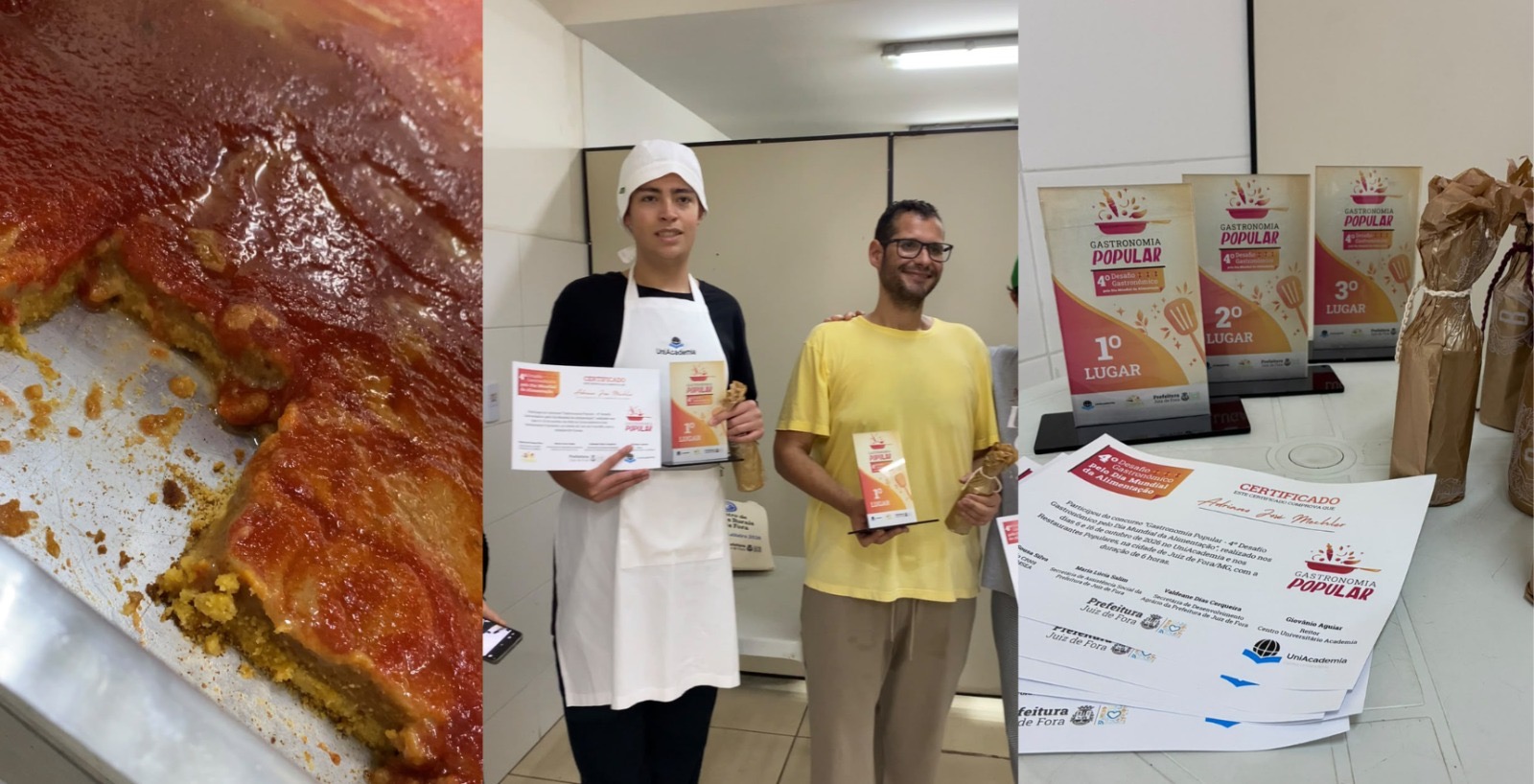 Dia Mundial da Alimentação tem almoço especial e premiação de concurso gastronômico em Benfica — Imagem: Prefeitura de Juiz de Fora