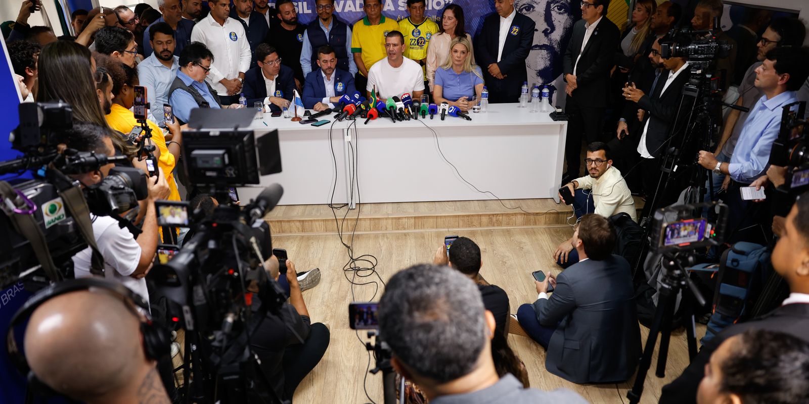 Douglas Ruas critica judicialização da eleição e se declara governador — Imagem: Agencia Brasil