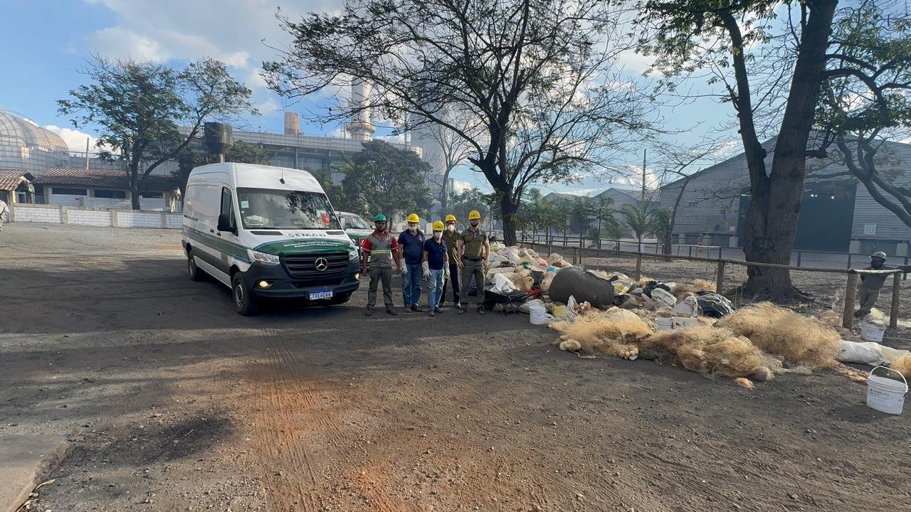 Estado promove destruição de bens apreendidos em ações de fiscalização ambiental em Minas — Imagem: Agencia Minas