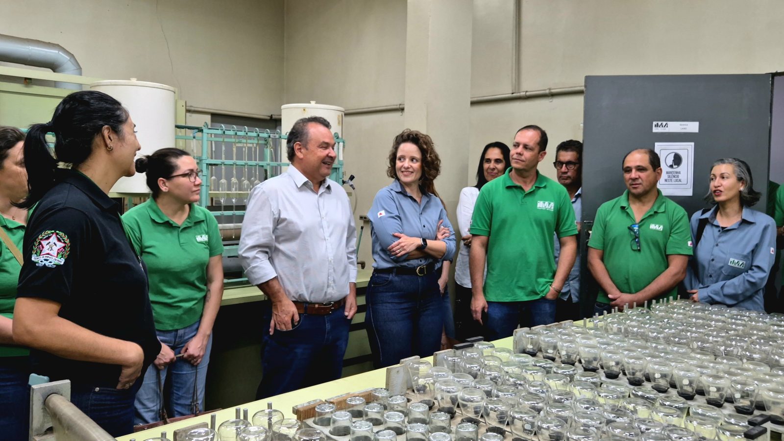 IMA celebra reforma de quase R$ 16 milhões do Laboratório de Química Agropecuária, com obras previstas para 2027 — Imagem: Agencia Minas