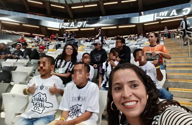 TJMG e Instituto Galo levam jovens acolhidos a jogos na Arena MRV
