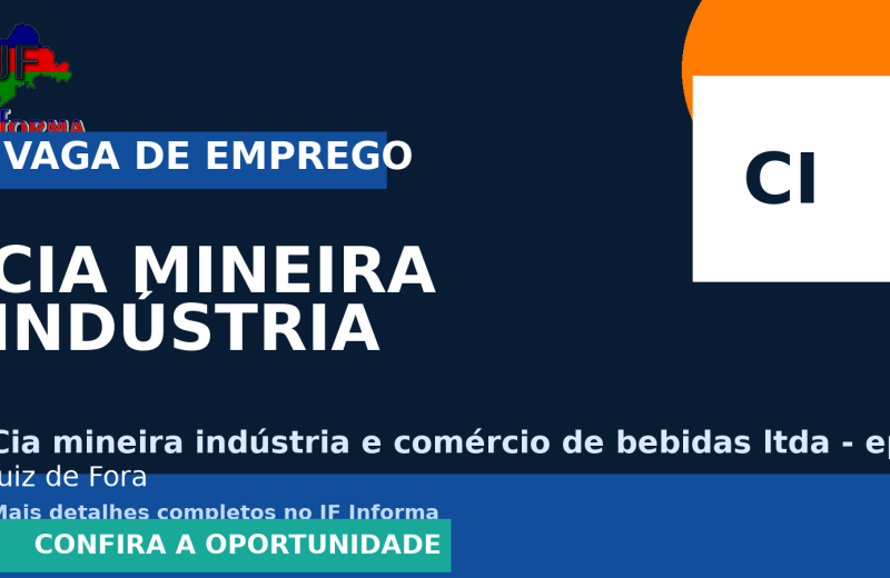 Cia mineira indústria e comércio de bebidas ltda – epp oferece vaga de emprego para assistente de faturamento em Juiz de Fora