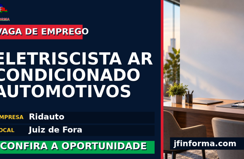 Ridauto oferece vaga de emprego para eletriscista ar condicionado automotivos em Juiz de Fora