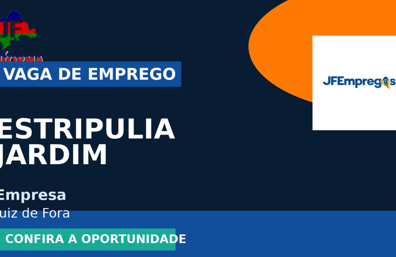 Estripulia jardim norte oferece vaga de emprego para vendedor (a) estripulia brinquedos jardim norte em Juiz de Fora