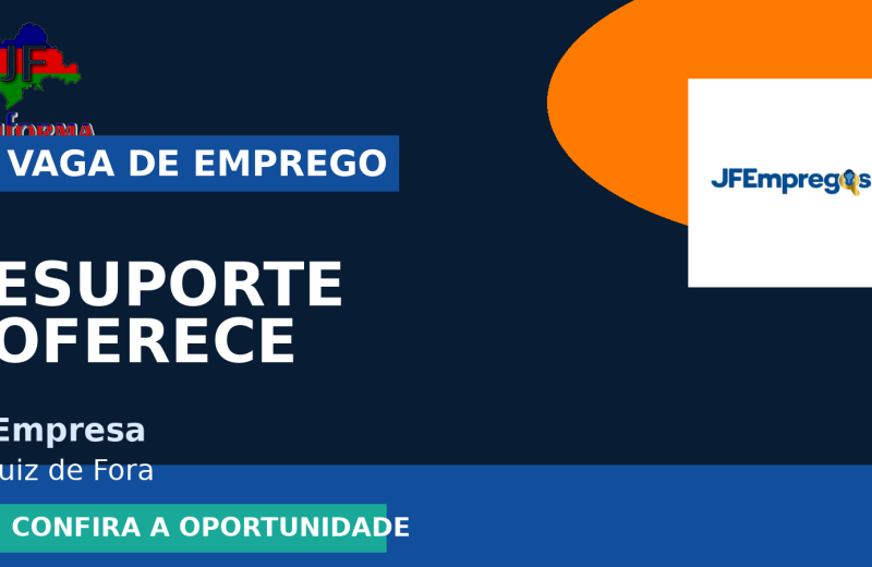 Esuporte oferece vaga de emprego para estágio atendimento ao cliente em Barbacena