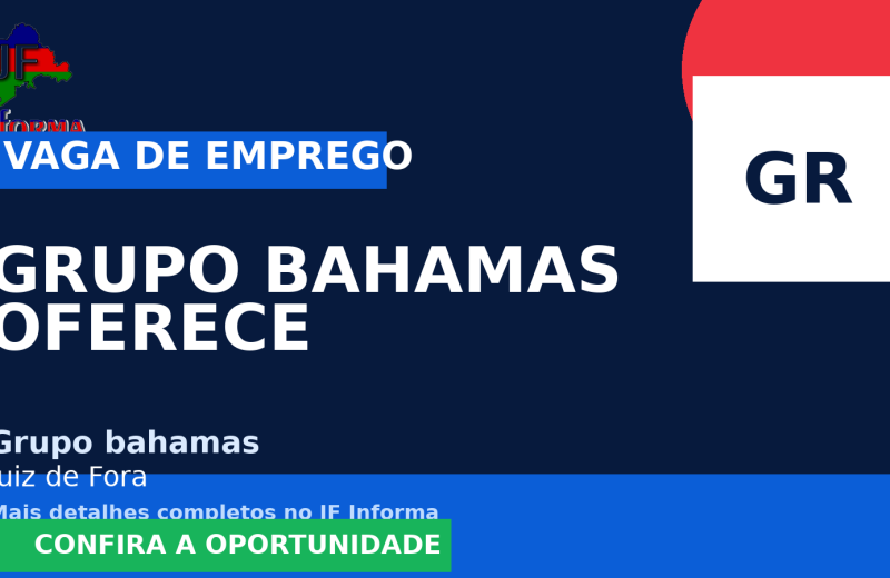 Grupo bahamas oferece vaga de emprego para conferente de mercadoria ferista – linhares em Juiz de Fora