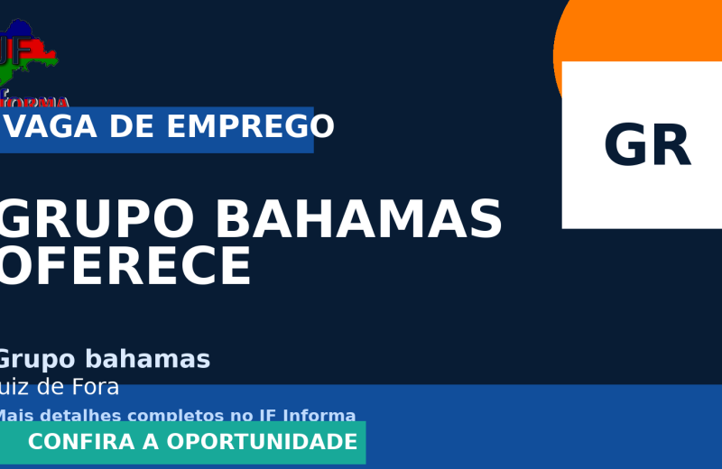 Grupo bahamas oferece vaga de emprego para fiscal de prevenção de perdas – zona norte em Juiz de Fora